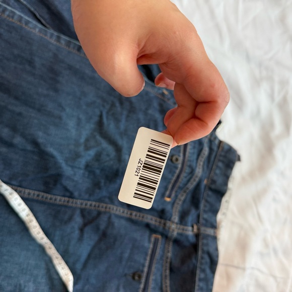 Sacai Asymmetrical Denim Skirt - Picture 10 of 12